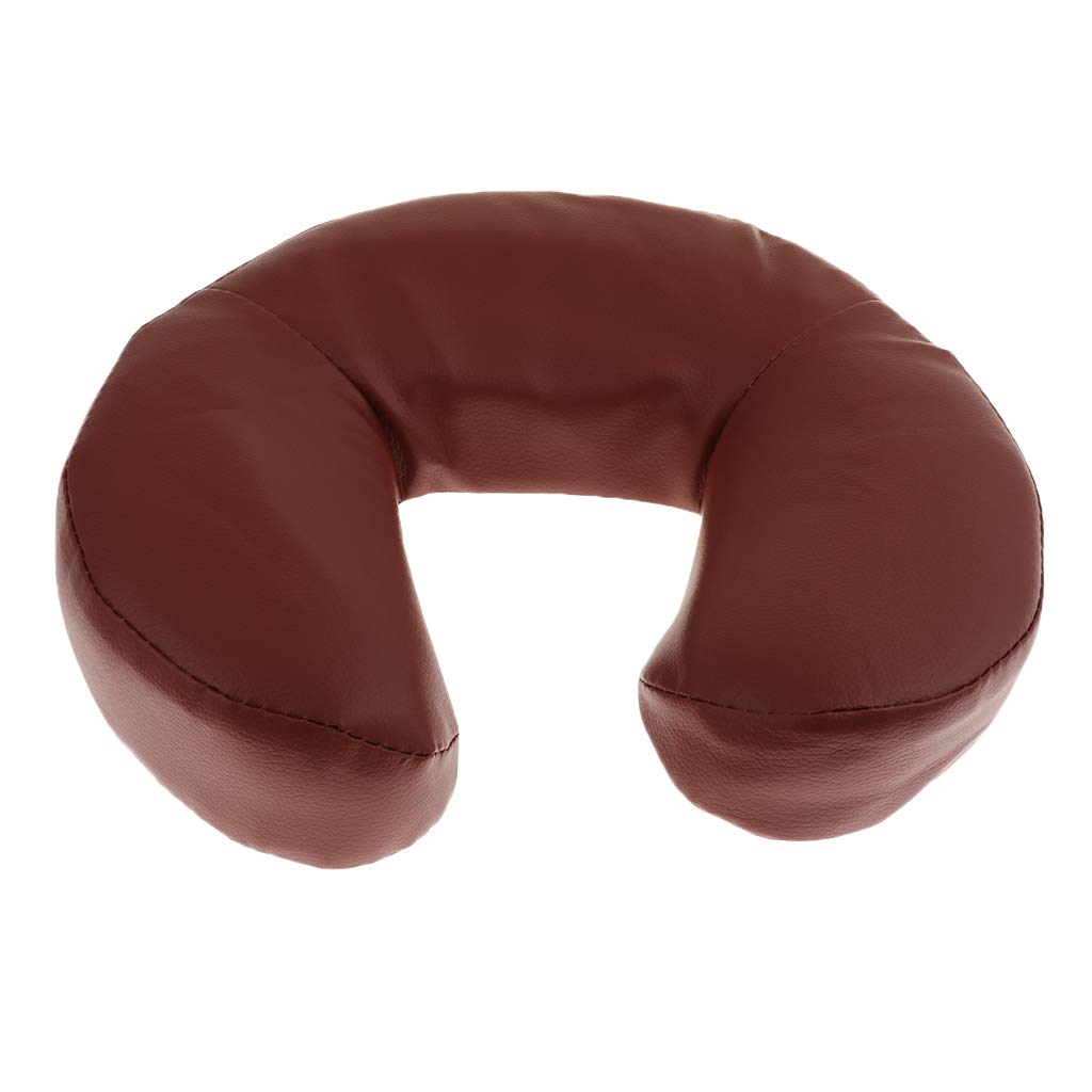 SDENSHI Acupuncture Massage Table Bed Face Cradle Cushion, Make Your Massage and ACupuncture More Comfortable - Red : Beauty & Personal Care