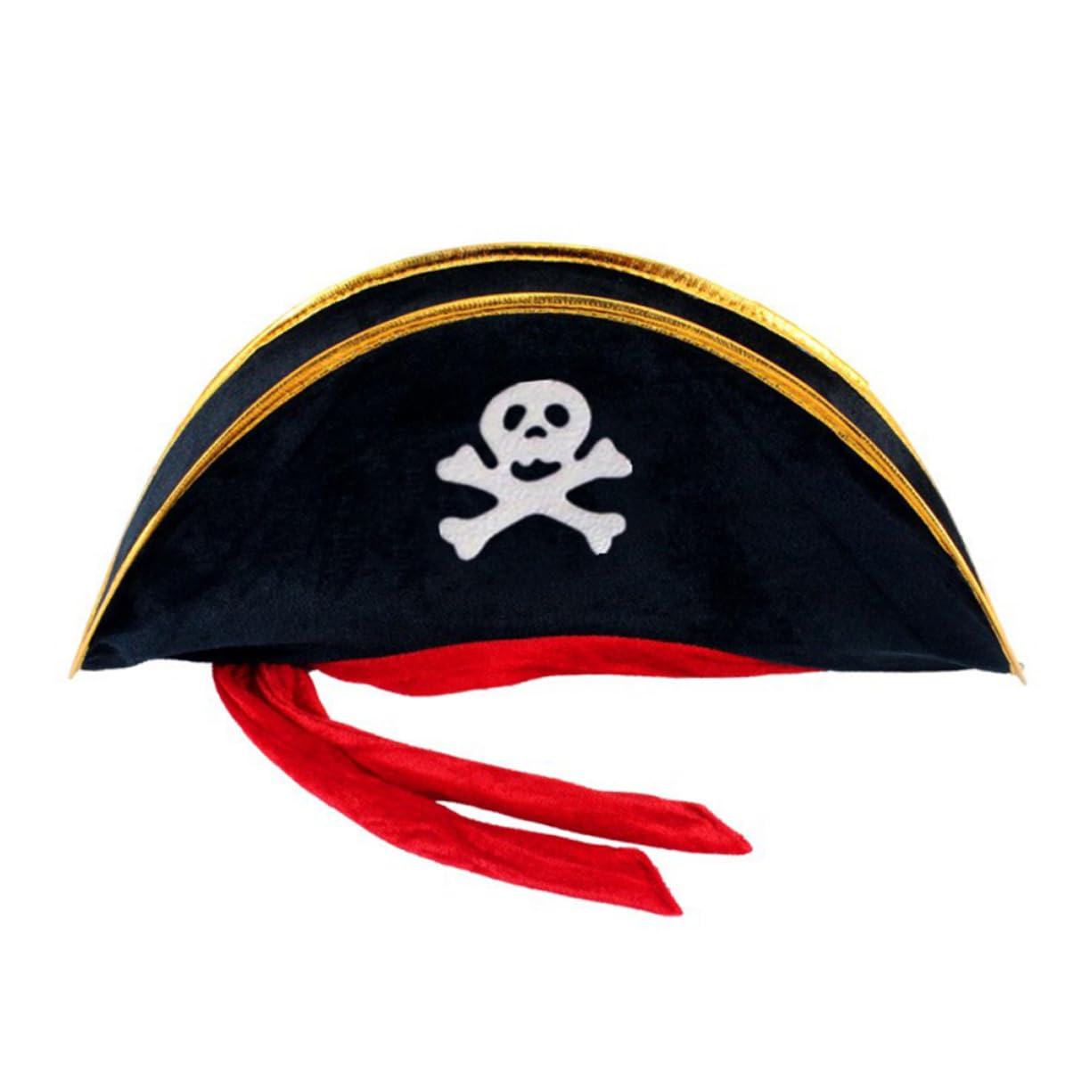 TOYANDONA 4 Sets Outfit-zubehör Piratenhut Augenklappen-set Für Cosplay-partys Und Events 2 Stück * 4