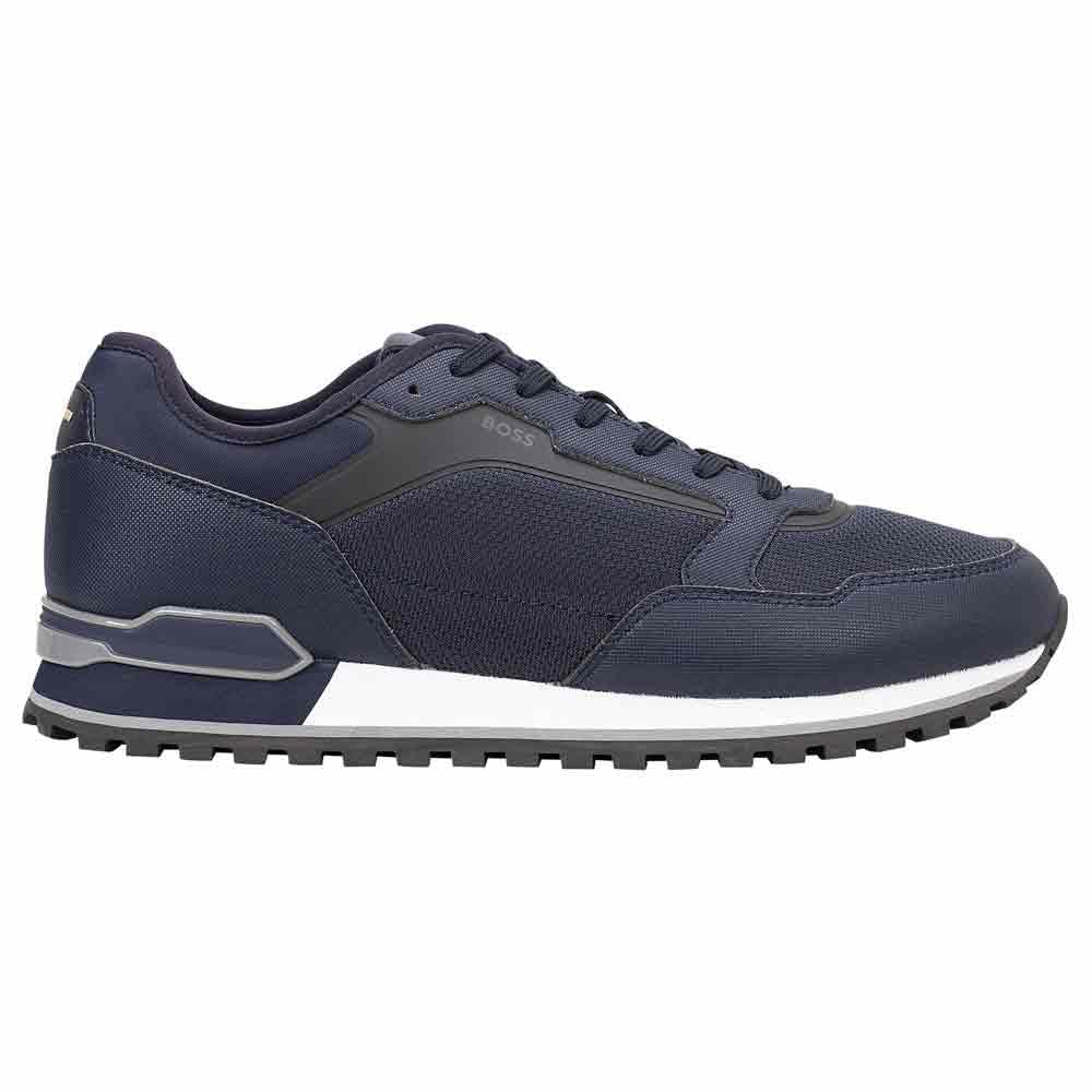 BOSS Men's Parkour-l_Runn_lytxm 10280114 Trainers, darkblue, 9.5 UK