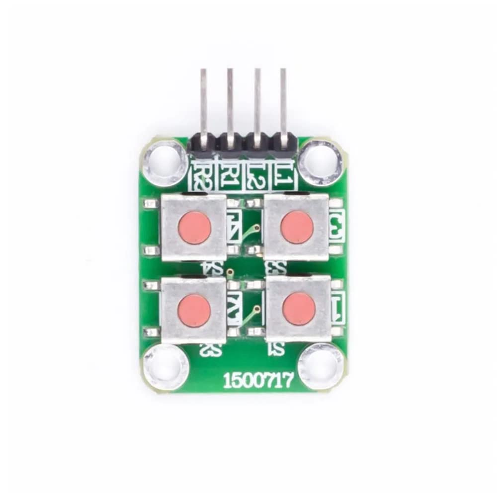 xcluma Micro Switch 2 * 2 Matrix Keyboard 4-Bit Keys MCU Expansion Module-image-22