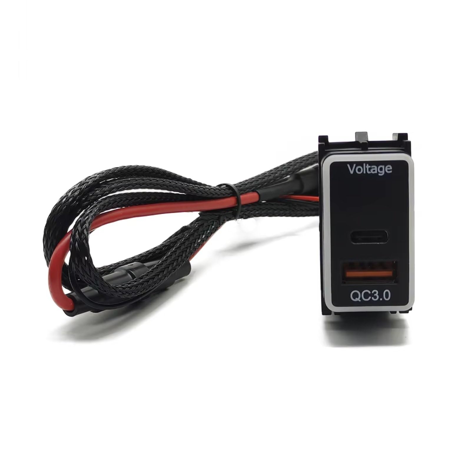 Console Presa USB Compatibile Con Nissan Per Patrol Per Y62 Per X-Trail 12V Auto Doppie Porte C PD QC3.0 Presa Rapida Adattatore Caricabatterie Adattatore Presa USB