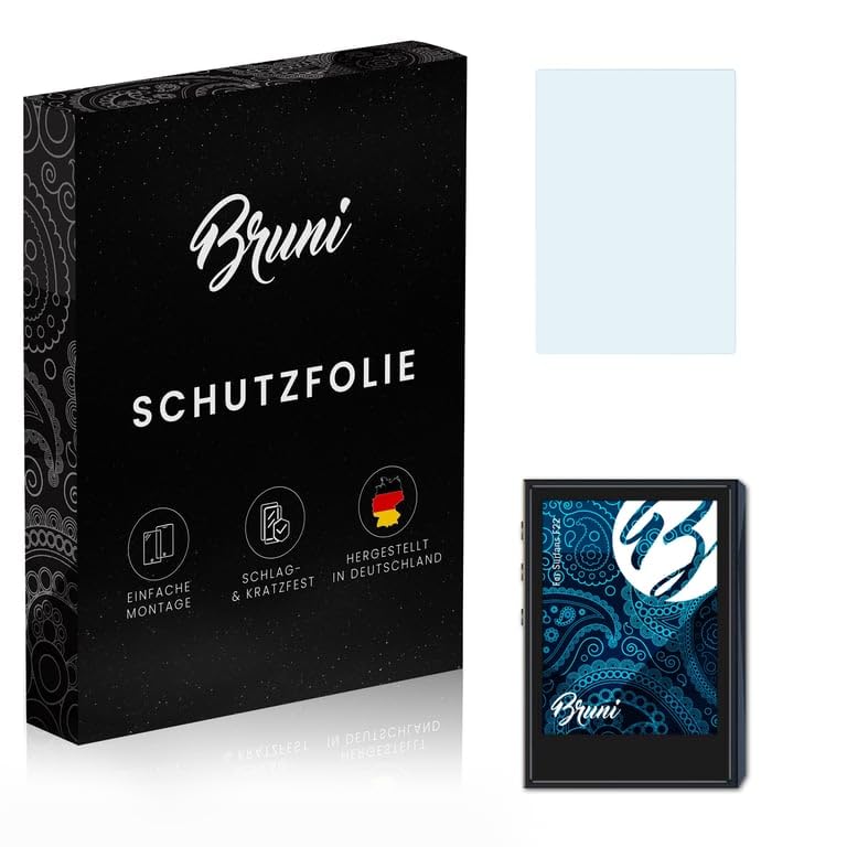 Bruni Screen Protector compatible with Surfans F22 Protector Film, crystal clear Protective Film (2X)