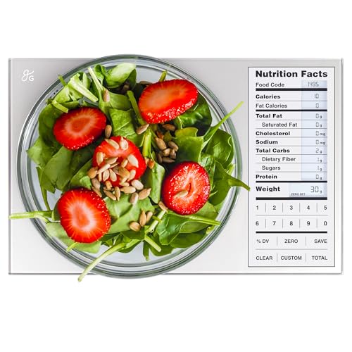 Greater Goods Digital Nutrition Scale – Accurate Macro and Calorie