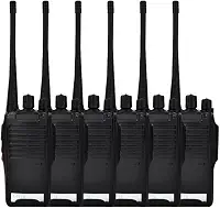 Kit 6 Radio Comunicador Walktalk Talkabout Profissional 777s