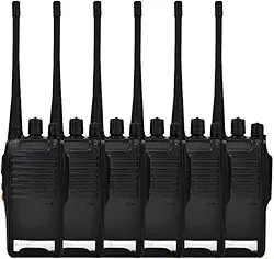 Kit 6 Radio Comunicador Walktalk Talkabout Profissional 777s