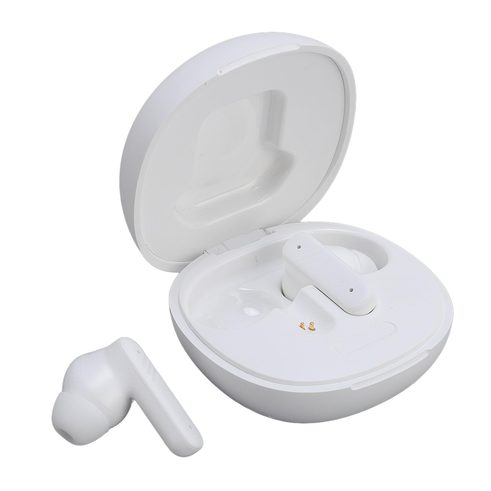 Generic Auricolari per Traduttore Linguistico Wireless con Bluetooth 5.4, Auricolari di Traduzione Multifunzionali per i Viaggiatori (WHITE)