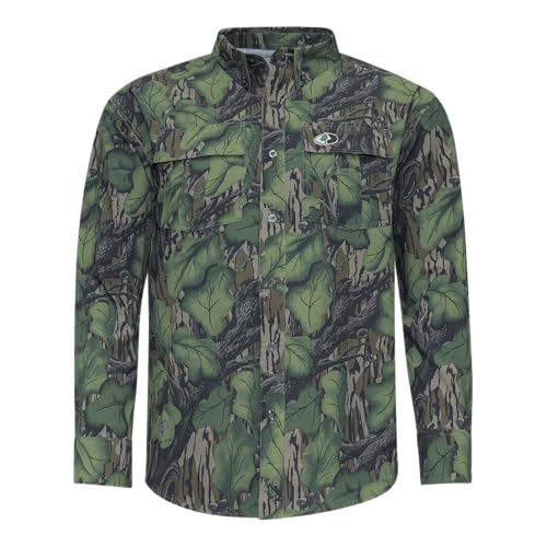Chemise de chasse technique légère motif camouflage pour homme passionné de tir sportif
