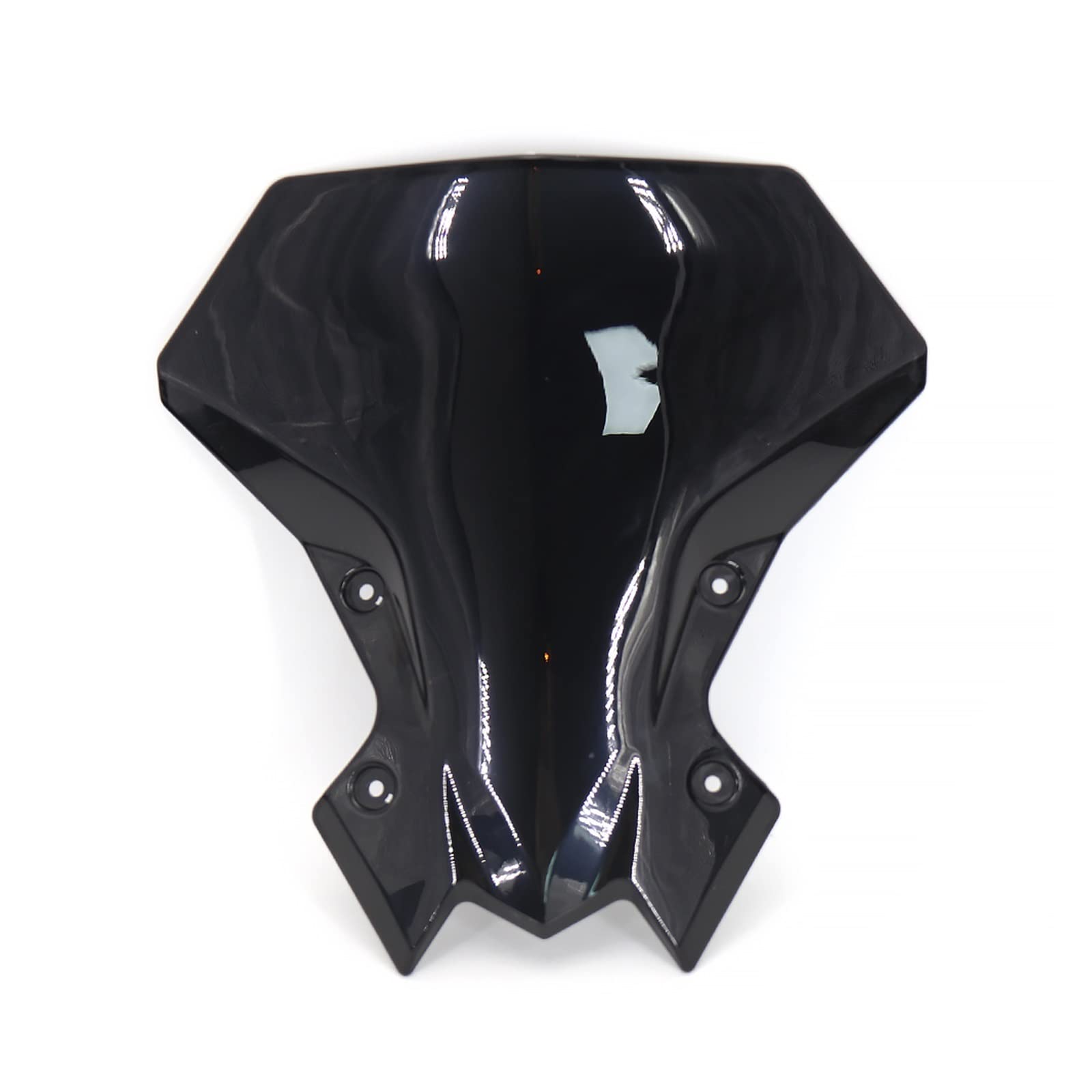 Parabrisas Moto para Kawasaki Z900 Z650 2020-2023, Deflector Deportivo, Visera Accesorio Motocicleta (Color: Negro)