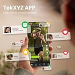 TEKXYZ® Reflex Ball with Counter App & Online Community, 2 Difficulty Levels Boxing Ball with Headband, Perfect for Reaction, Agility, Punching Speed, Fight Skill & Hand Eye Coordination Training - Image 3