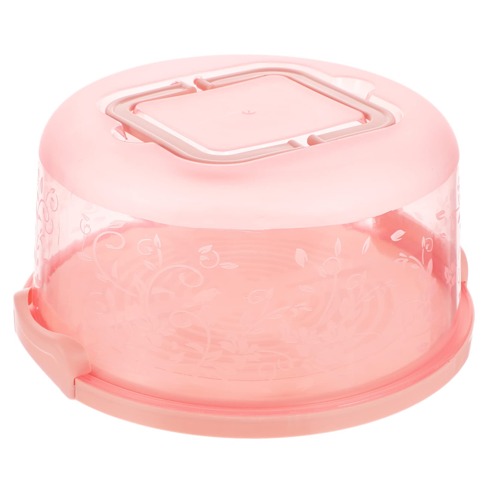Cabilock 1Pc Portable Cake Carrier with Handle Food Packing Box for Easy Transport and Storage for Cupcakes Pies and Desserts Lightweight and Convenient Design