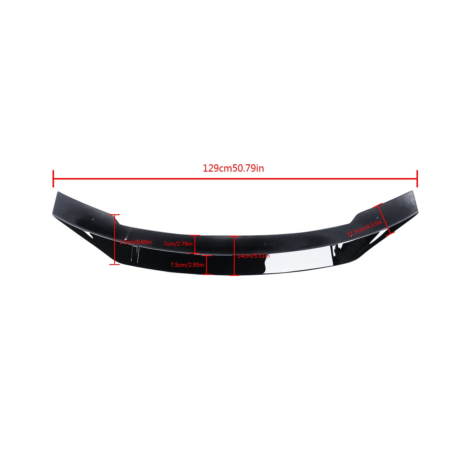 MUCO Trunk Lid Rear Spoiler Compatible With Kia K5 LX LXS GT EX All Models 2021 2022