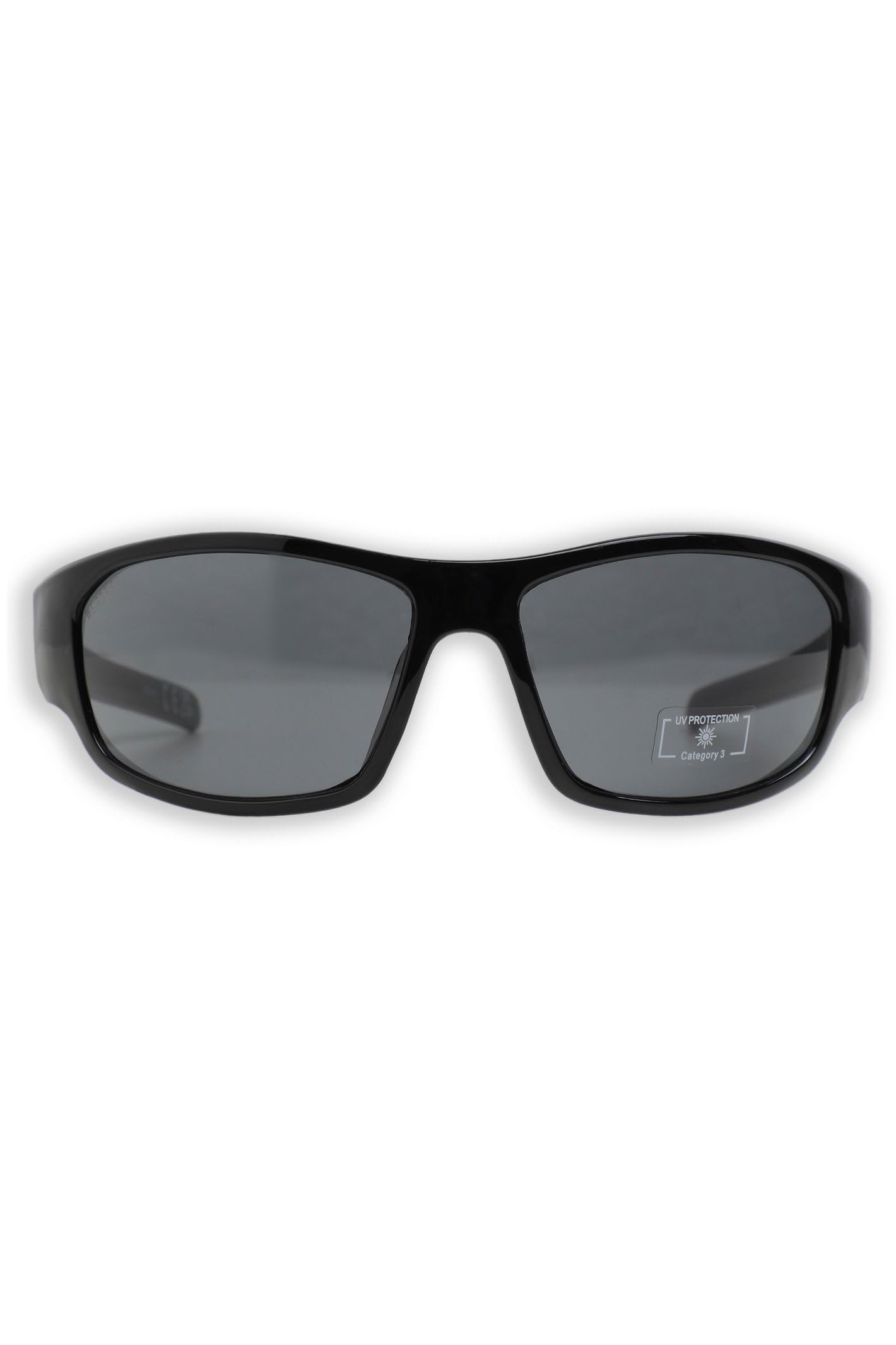 Weird Fish Fromme Wraparound Sunglasses Black Size ONE