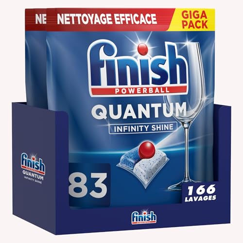 Finish Quantum Infinity Shine Pastilles Lave-Vaisselle,...