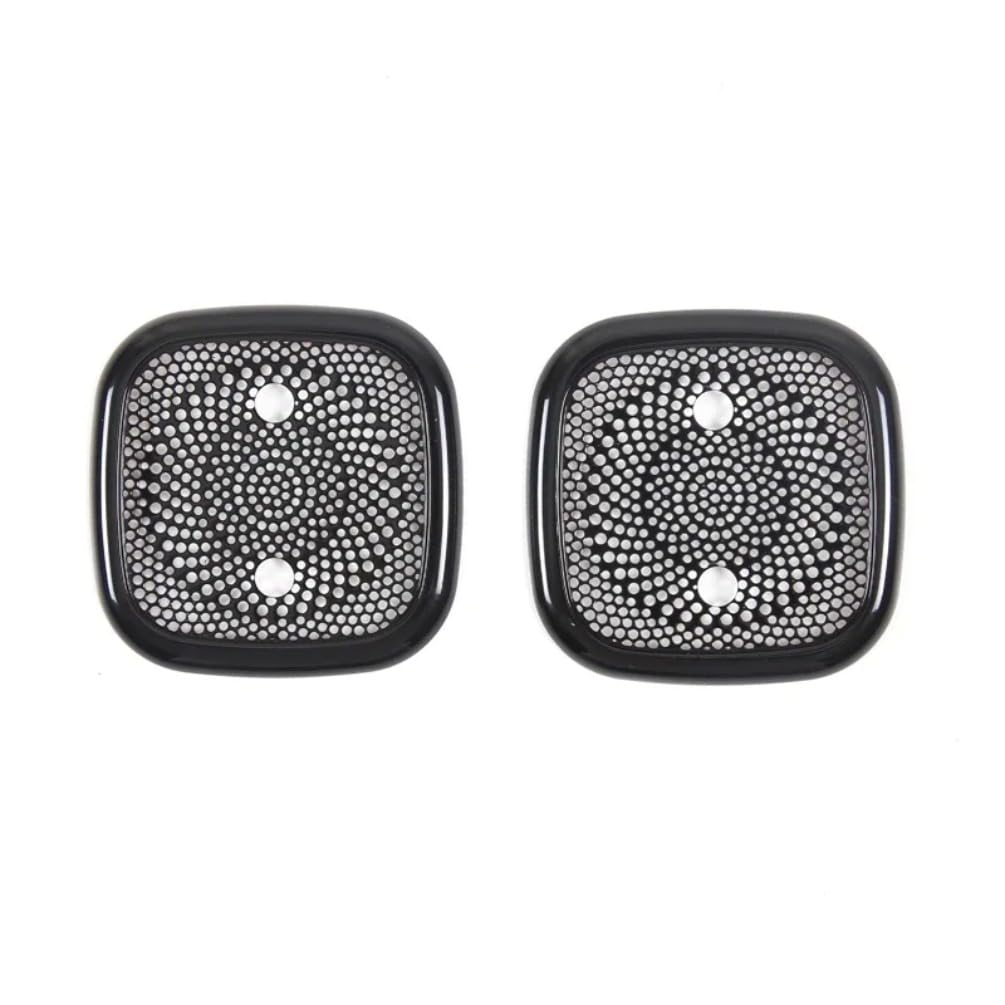GOLTOL Compatible with Range Rover Sport/Vogue 2023 Black Car Roof Sound Audio Tweeter Speaker Trim Cover Sticker Decals Car Accessories