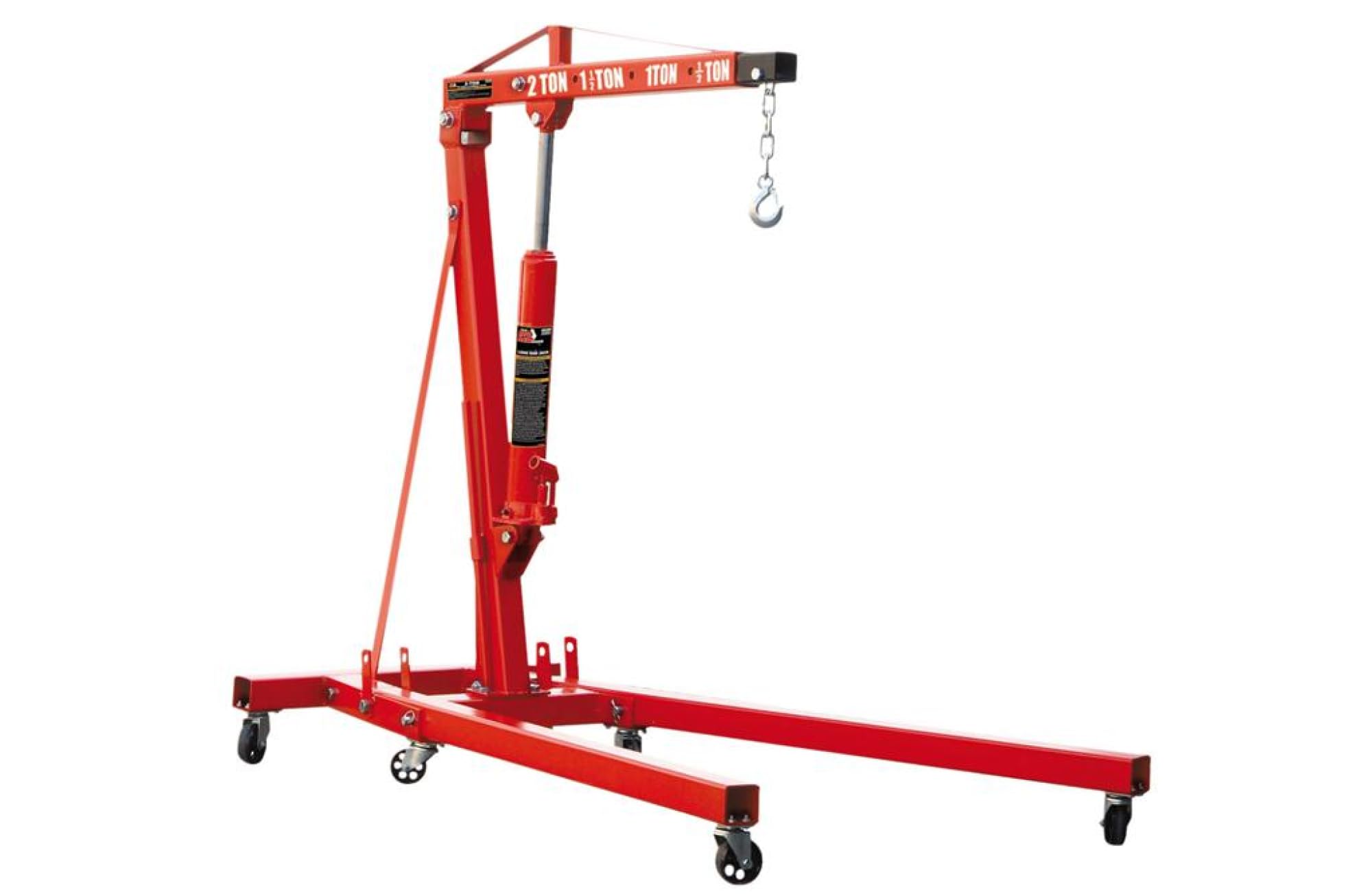 Lastkran 2000 kg Werkstattkran Hebekran Motorheber klappbar Kran flexibel robust