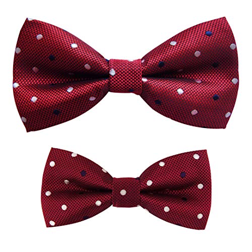 axy Padre Hijo Partnerlook Fly, ya atado, moscas para hombres, niños y niños, ideal para festivales, sesiones de fotos de boda, FLIP1, Multicolor Nº 7., Talla única Cover