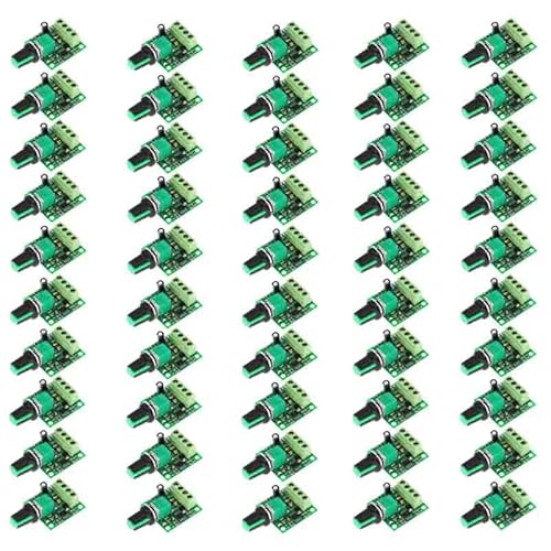 50�� PWM ��d�� DC ���[�^�[ �X�s�[�h �R���g���[���[ 1803BK 1.8V 3V 5V 6V 12V 2A 30W �h���C�o�[�X�C�b�`