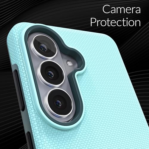 Image of Crave for Samsung Galaxy S26 Case, Compatible with MagSafe Shockproof Protection Dual Layer Case for Samsung Galaxy S26 (6.3 inch) - Aqua
