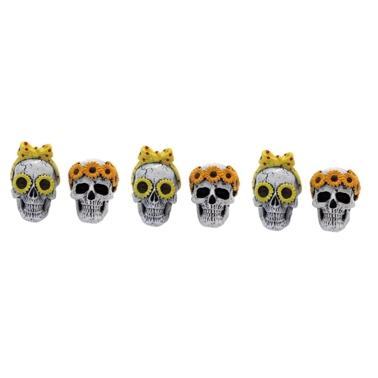 iplusmile 6pezzi Clip Decorativa Per Profumo Auto Di Aromatizzatore Per Ventilazione Auto Con Design Di Teschio Facile Da Installare Per Amici e Famiglia