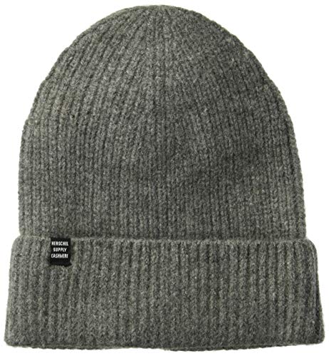Herschel Men's Cardiff Beanie, Heather Grey, One Size