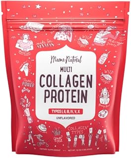 Multi Collagen Protein Powder Type I II III IV V X - Unflavored & Hydrolyzed 16Oz Pure Collagen Peptides Powder - Grass Fed Beef, Wild Fish Marine & USA Eggshell - Whole Body Collagen