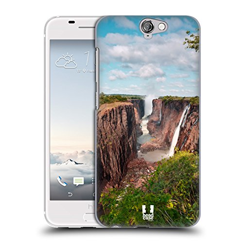 Head Case Designs Viktoriafaelle Zambia Berühmte Sehenswürdigkeiten Harte Rueckseiten Handyhülle Hülle Huelle kompatibel mit HTC One A9