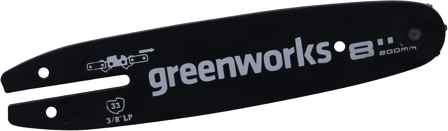 Greenworks Replacement 20CM Guide Bar Battery Pole Saw for PS24BA2