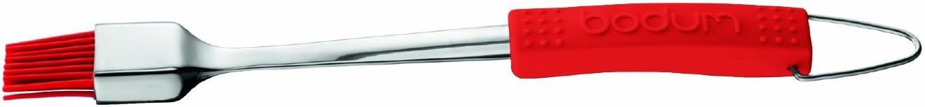 Bodum Fyrkat Barbeque Silicone Basting Brush, Red