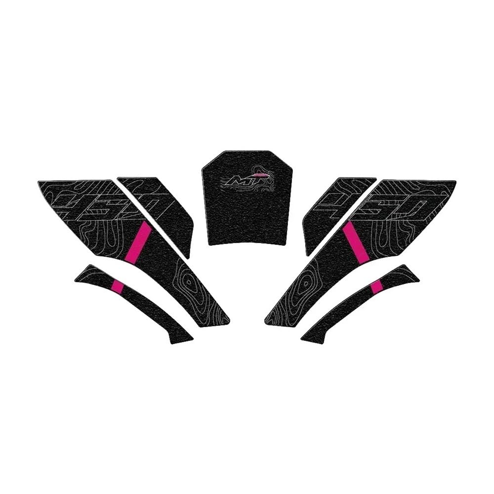 for CFMOTO 450MT 450 MT 2024 Motorcycle Tank Pad Protector Sticker Decal Gas Tank Traction Pad Tanks Pad Protector