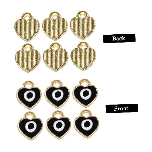 Pendentifs alliage forme de cœur : offrez des bracelets faits main uniques