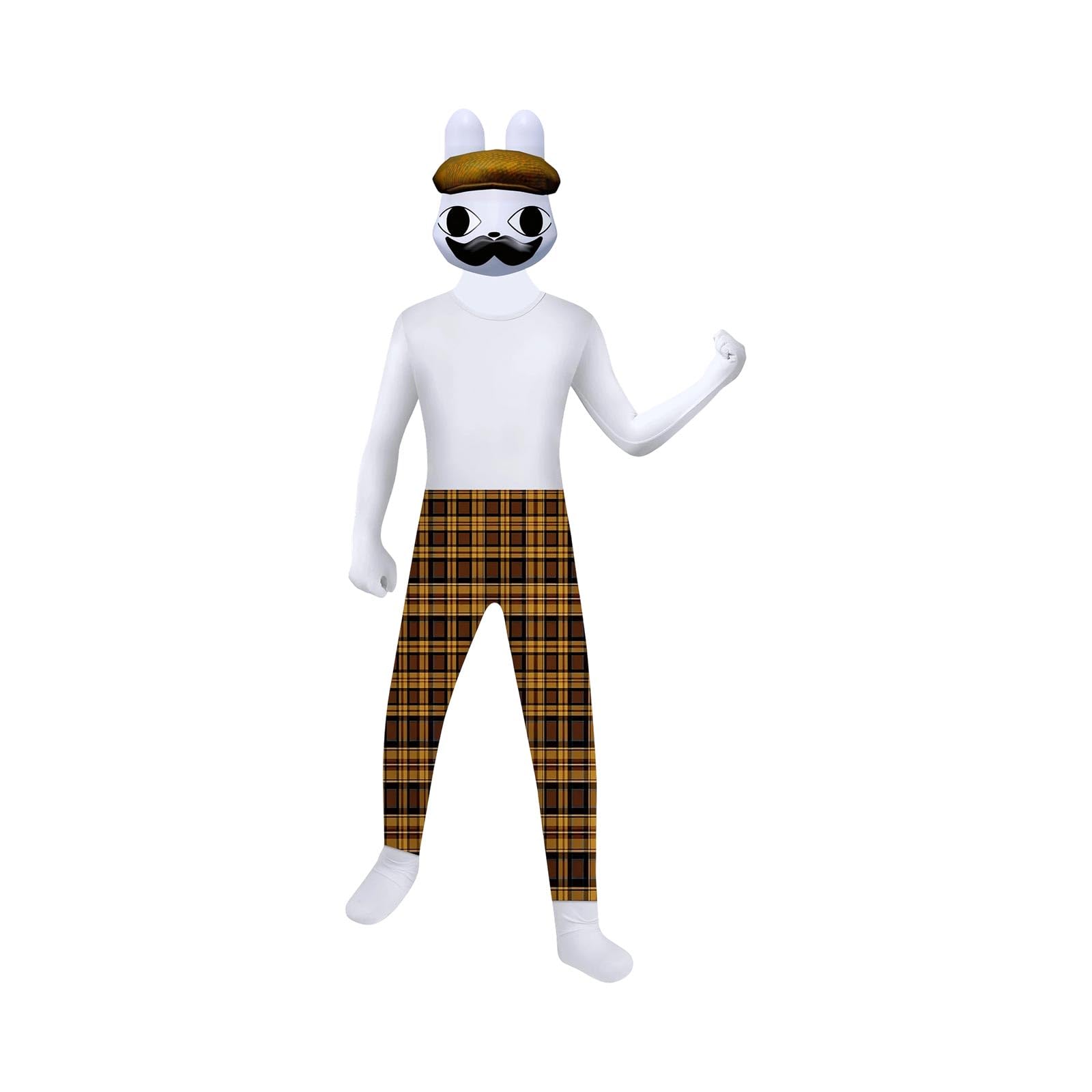 Animal Hospital Costume Halloween Party Outfits Full Body with Mask