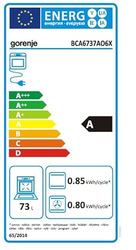 Gorenje Einbau-Herd-Set Inox Air Set mit Glaskeramik-Kochfeld, Heißluft, 73 Liter, 250° max. Ofentemperatur, MultiAir Technologie, 9 Funktionen, Bräterzone, Mininmale Einbaunische (HxBxT): 60x56x58cm