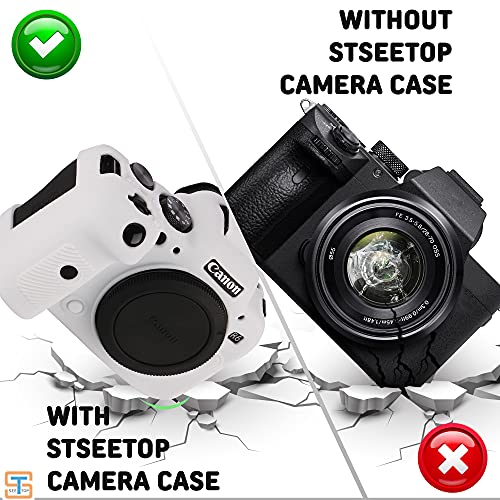 Funda para cámara Canon R6 R6II, silicona protectora miniatura 5
