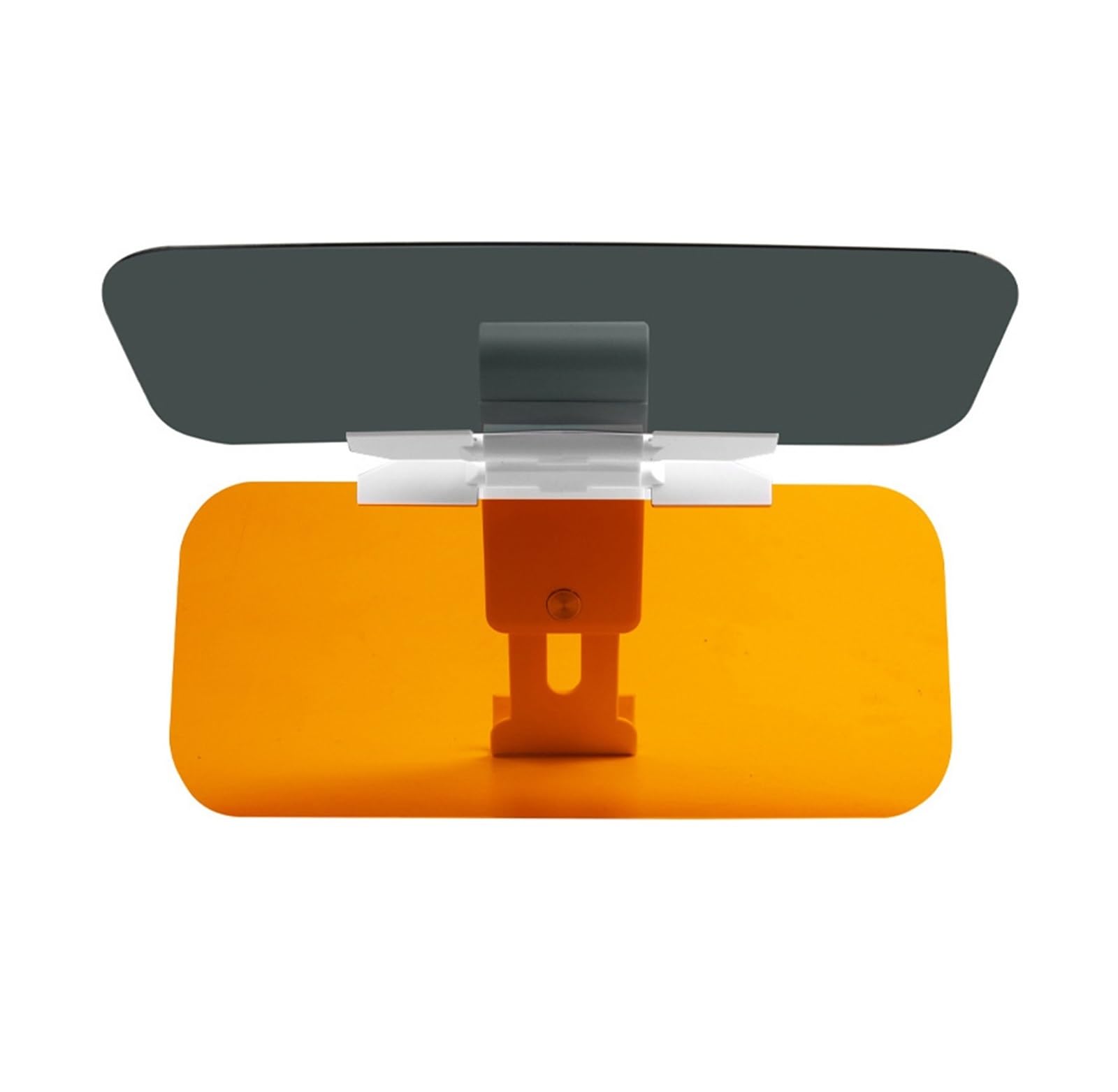 Parasole Auto 2 In 1 Giorno E Notte - Visiera Antiriflesso Regolabile Con Pulsante