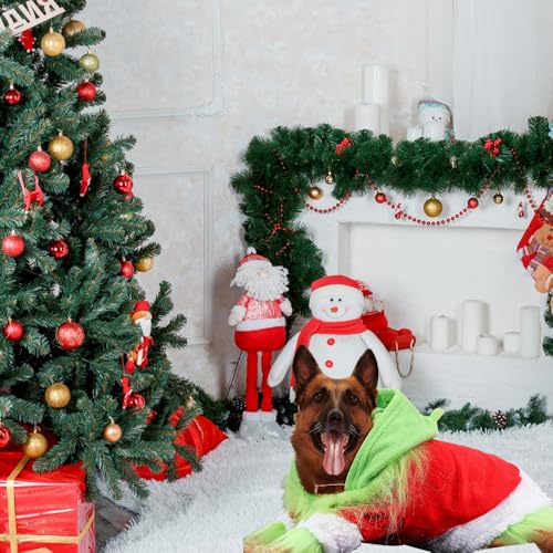 Vellibring-Dog-Christmas-OutfitChristmas-Pet-Clothes-Green-Classic-Dog-Hoodie-Shirt-Cosplay-Apparel-Christmas-Party-Cosplay-Costume-Pet-Supplies-Accessories-for-Small-Dogs-and-Cats