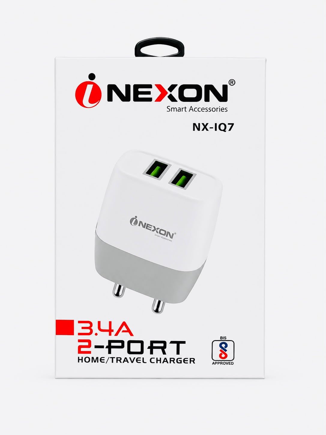 Dual USB Fast Charger High-Speed Data Cable Smart, Safe & CompactAdapter | Data Transfer, Charging Cable-image-0