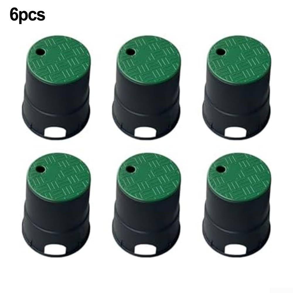 Bewässerungsschacht 15 cm 6er Set, Schutz für Ventile und Filter
