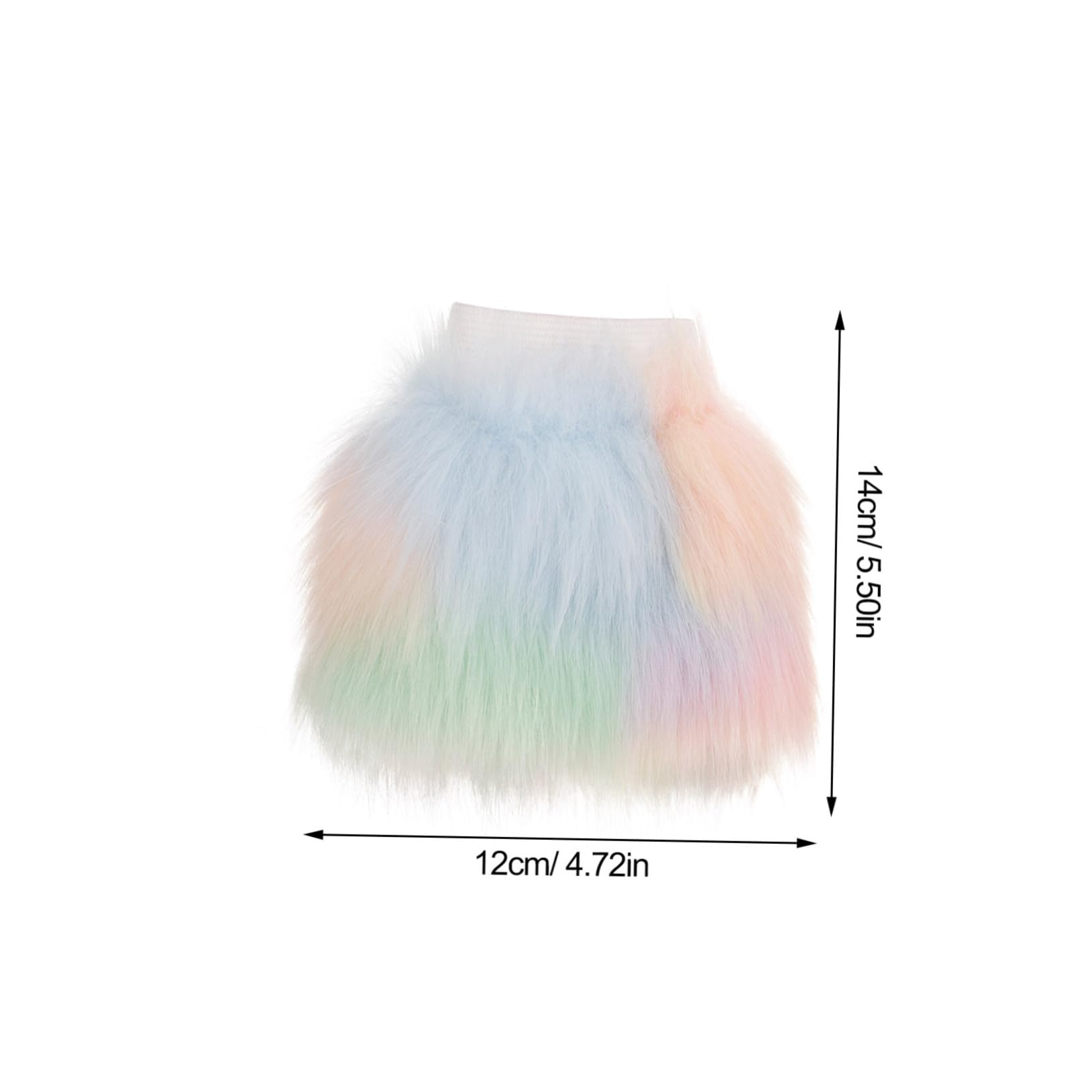 BESPORTBLE 1 Pair Arm Warmer Warmers Sleeve Pink Fur Guest Cute Plush Blue Women Wrist Workout Faux Fluffy Furry Fashion For Couples Fake Artificial Fur