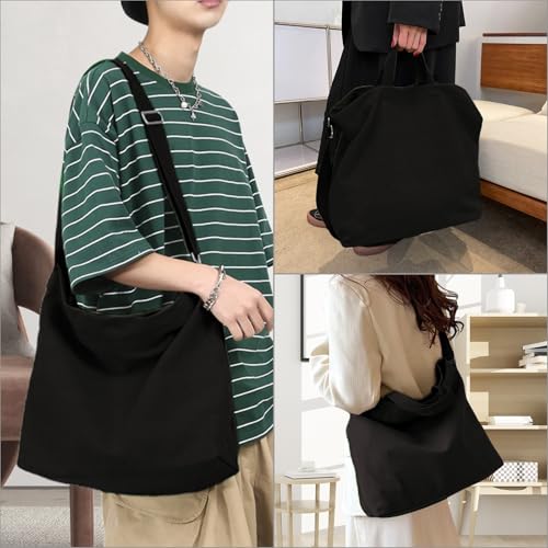 Bolsa Tote de Lona para Mujer con Correa Ajustable miniatura 5