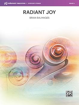 Paperback Radiant Joy: Conductor Score & Parts (MakeMusic Symphony Strings) Book