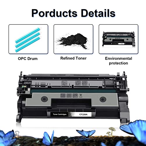 LOSMANN Compatible Toner Cartridge Replacement for HP 26X 26A CF226X CF226A for HP LaserJet Pro M402 M402dn M402n MFP M426dw M426fdw M426fdn M426 M402dw M402d (1 Black) - Image 4