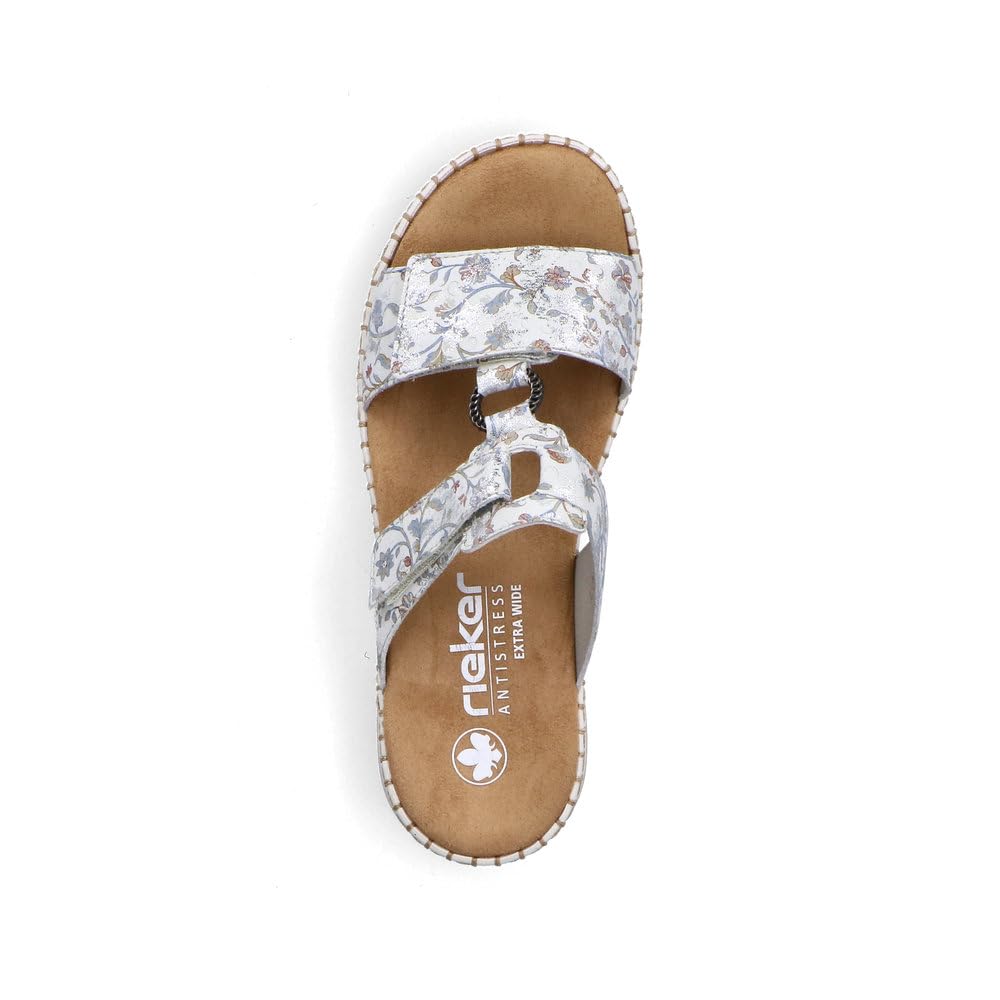 Rieker Damen Keilsandalen 66292, Frauen Sandalen