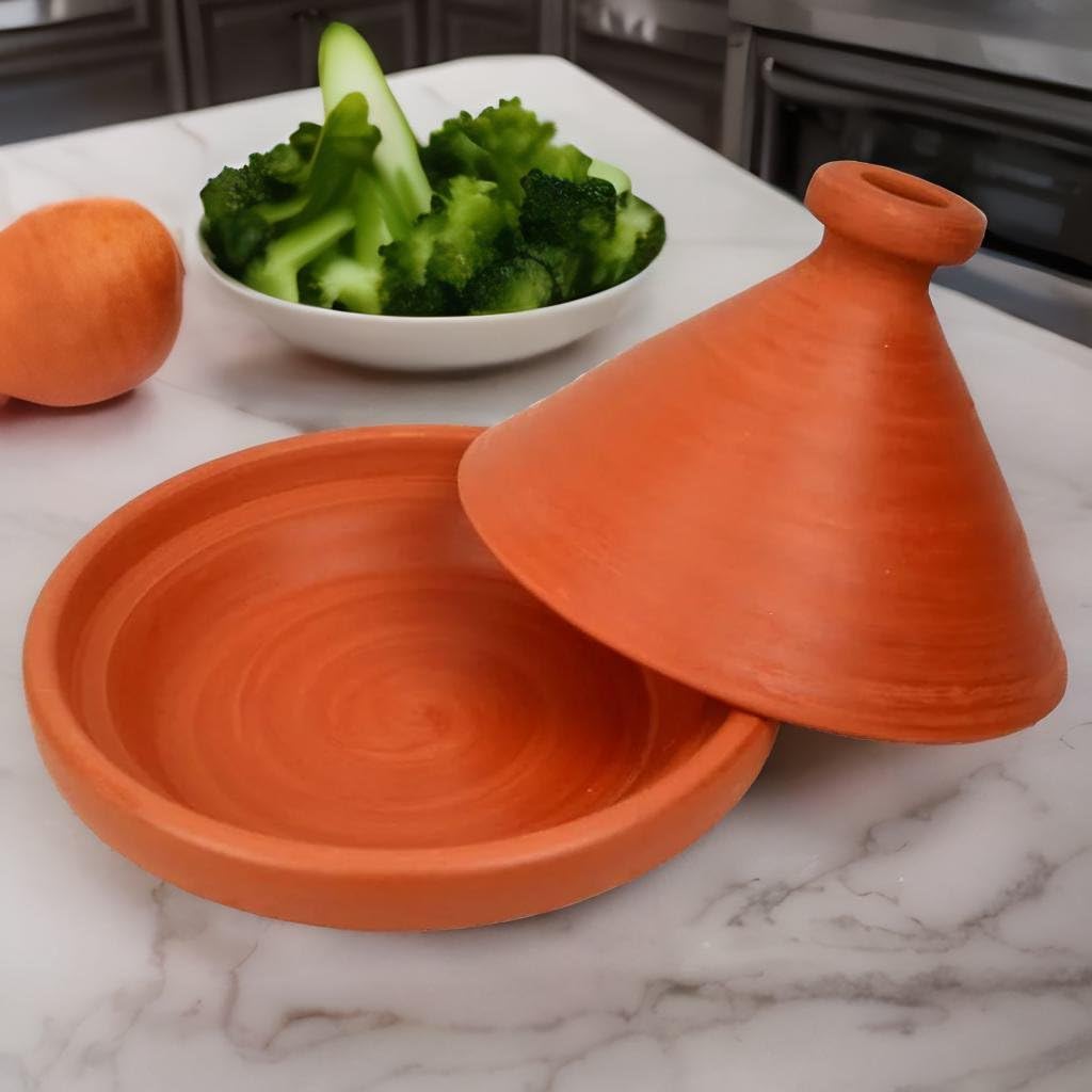 FIVE Plat à Tajine Céramique 30cm Noir pas cher