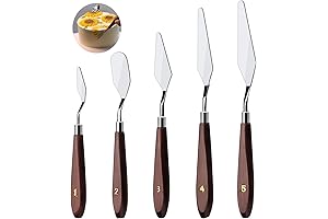 Cake Icing Spatulas for Decorating Cakes (5 Pack)