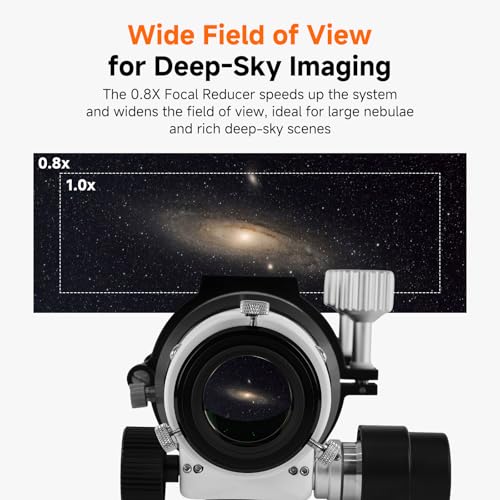 Image of SVBONY SV503 Upgraded ED Refractor Telescope, 80mm F7 with Field Flattener
