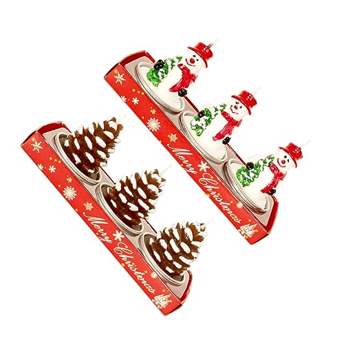 Bougies Chauffe-plat De Décoration IMIKEYA : l'art d'offrir des bougies parfumées de Noël raffinées