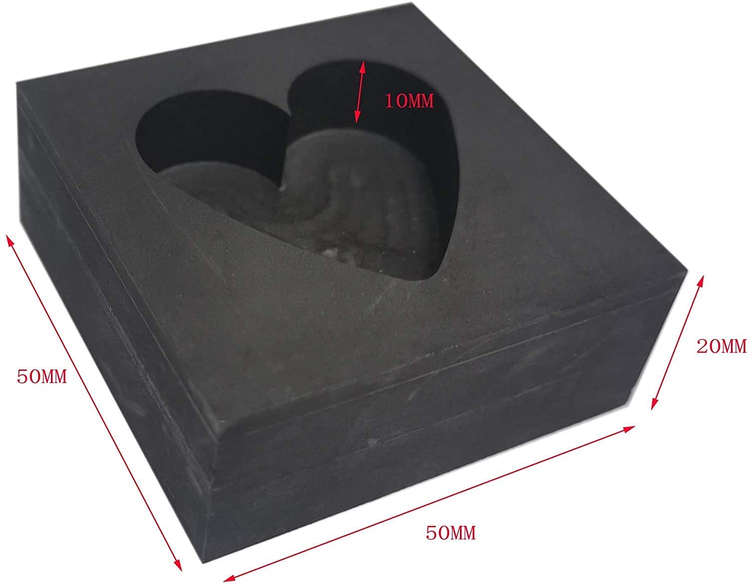 LLF Muffa del cuore della muffa della grafite della colata del lingotto della muffa del metallo di raffinazione del rottame dell'oro d'argento