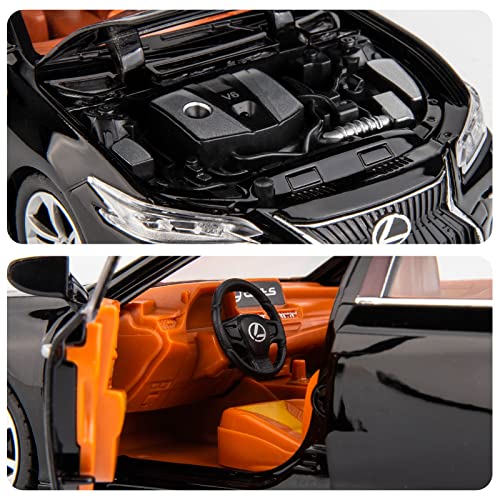 Modelo de Auto ES300 WAKAKAC 1:24 en Negro miniatura 4