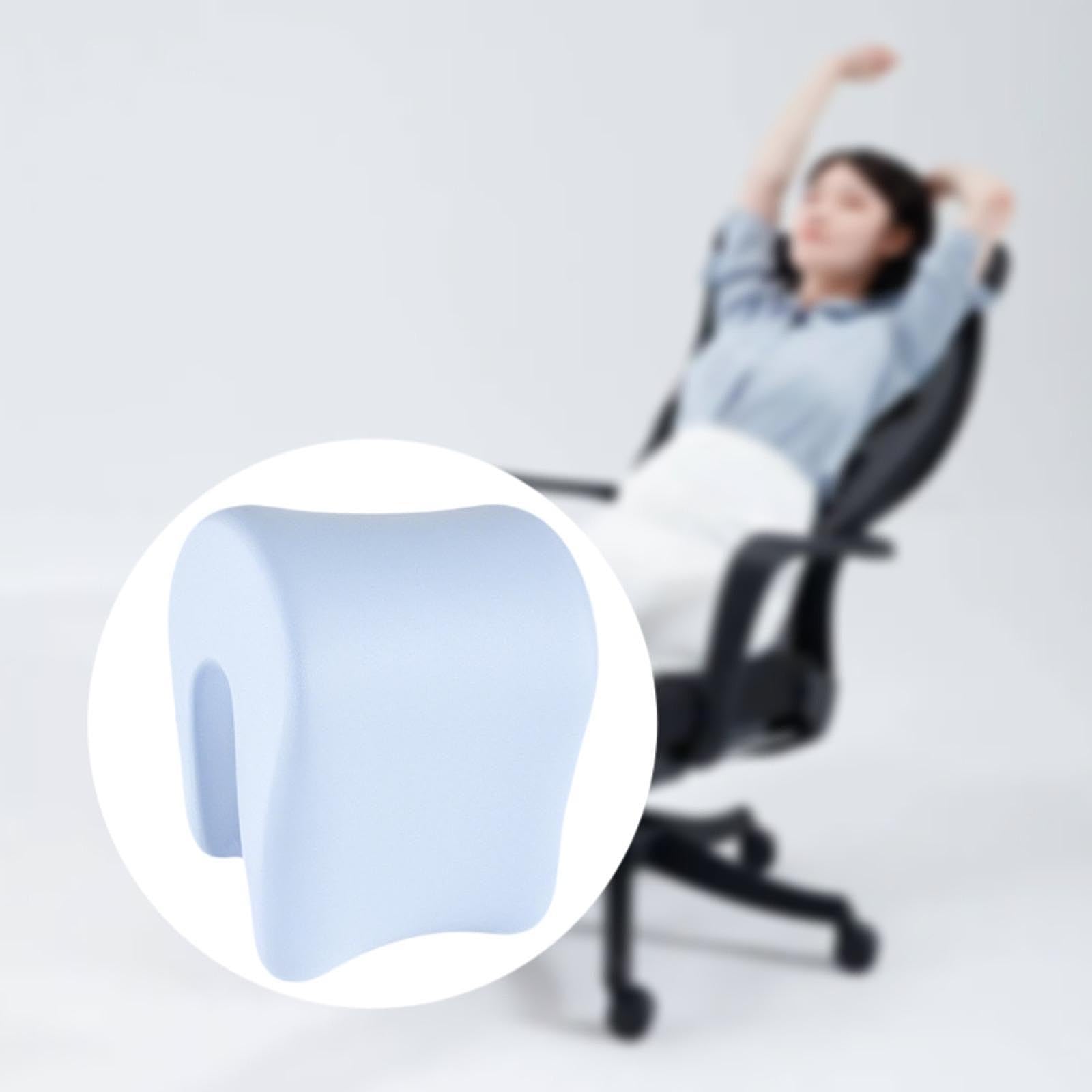 predolo Support de Cou en Mousse à Mémoire de Forme pour Chaises de Bureau, Oreiller Appui-tête pour Le Cou, Oreiller Cervical, Oreiller de Couchage
