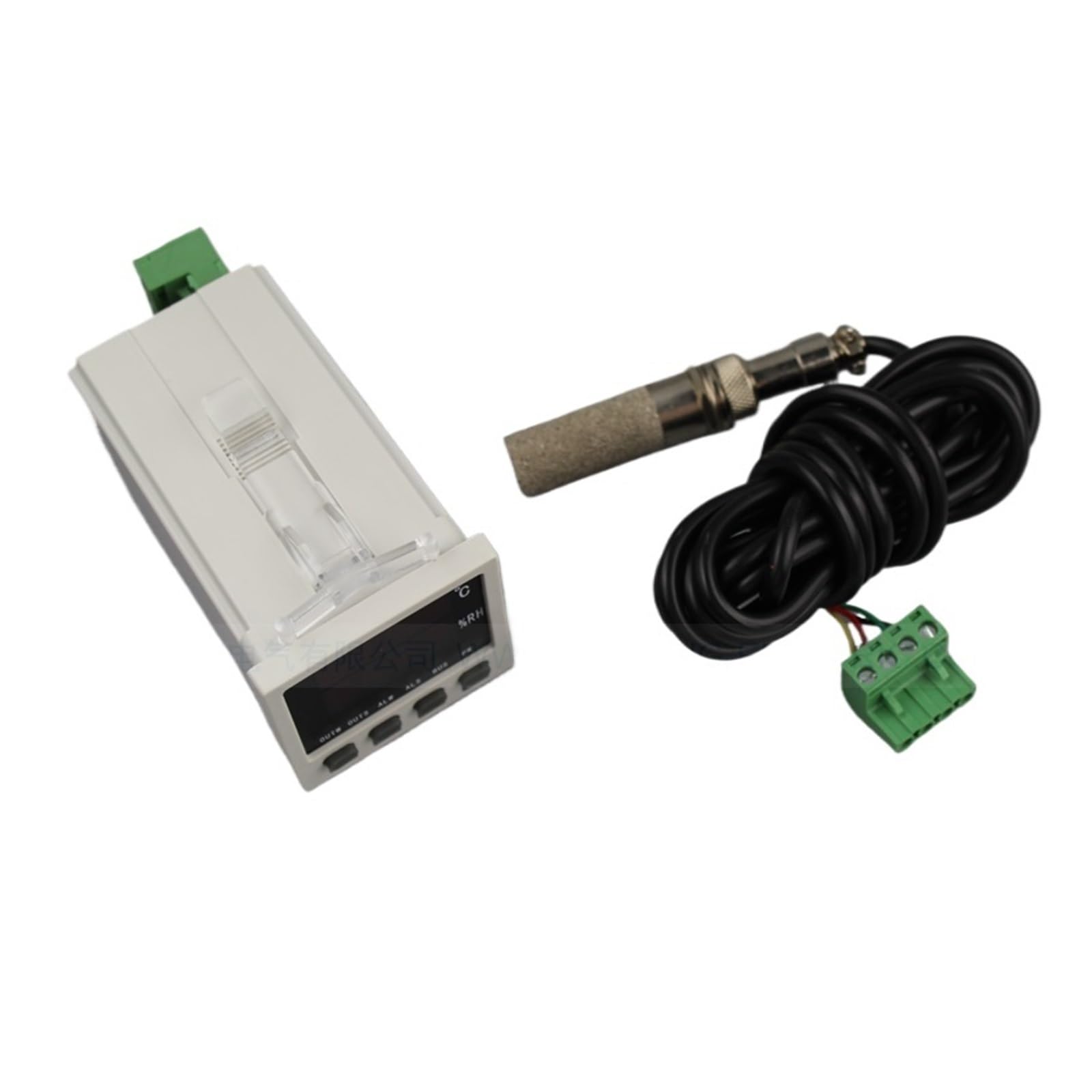 Regolatore digitale intelligente di temperatura e umidità 0-100'C 0-99,9% RH con sensore(110VAC 2.5m sensor)